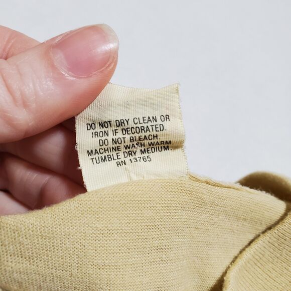 Vintage 1980s Star Wars Return of the Jedi T-Shirt Screen Stars Kids Size 7 USA - Picture 10 of 10